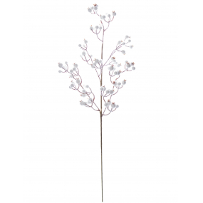 Obrázok pre Vetvička s bielymi bobuľami 70 cm