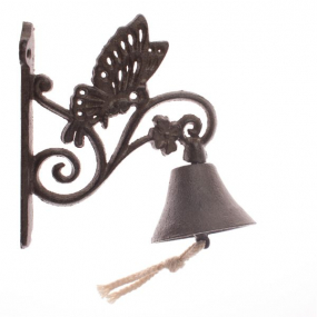 Obrázok pre Liatinový zvonček s motýlikom