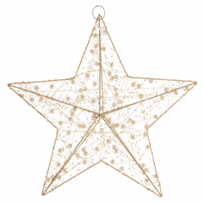 Obrázok pre LED zlatá hviezda 30 cm