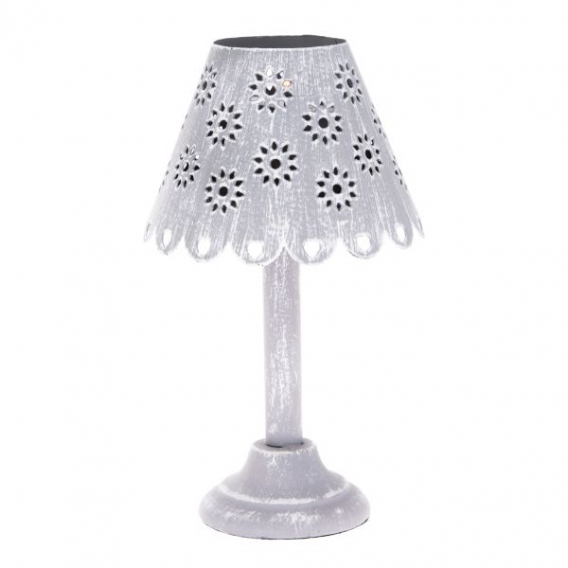 Obrázok pre Kovová lampička na čajovú sviečku zinková 16 cm