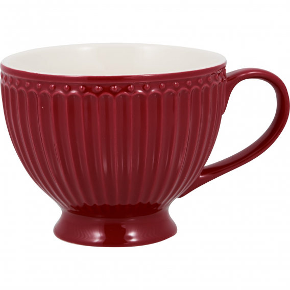 Obrázok pre Keramický hrnček na čaj Alice Claret Red