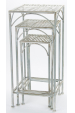 Obrázok pre Dekoratívny stolík biely 65 cm